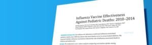 influenza vaccine effectiveness against children death